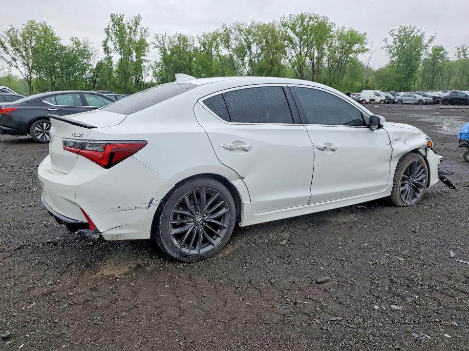 2022 Acura Ilx VIN 19UDE2F85NA006665 COPART salvage auction — FRONT END, Ct - Cert Of Title-Salvage, sold $3,550 on 2026-07-10 (photo 3)