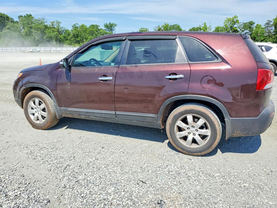 2011 Kia Sorento VIN 5XYKT3A1XBG068957 COPART salvage auction — FRONT END, Sc - Certificate Of Title, sold $975 on 2026-07-27 (photo 2)