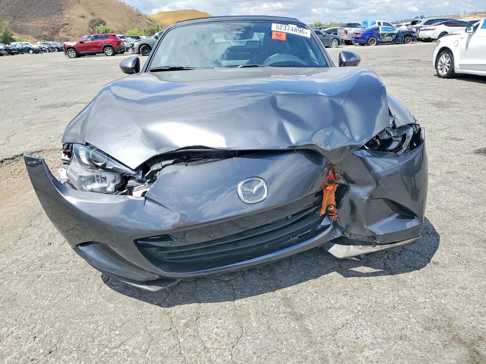 2024 Mazda Mx-5 VIN JM1NDAD76R0609050 COPART salvage auction — FRONT END, Ca - Salvage Certificate, sold $4,750 on 2026-07-02 (photo 5)