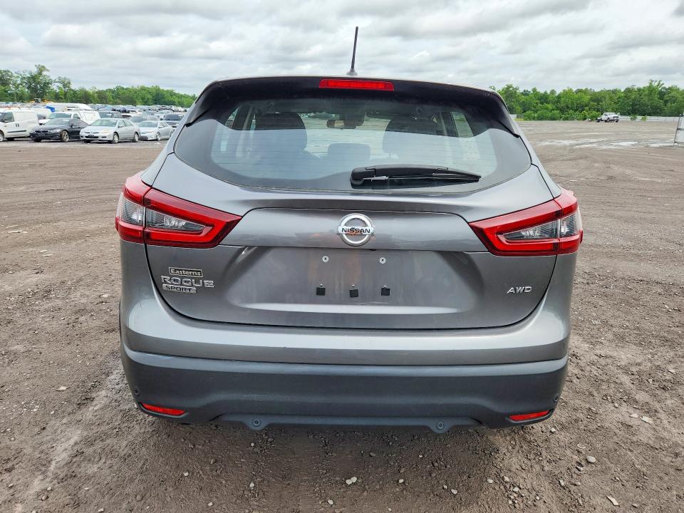 2021 Nissan Rogue VIN JN1BJ1AW4MW663110 COPART salvage auction — FRONT END, Va - Cert Of Title - Salvage, sold $3,400 on 2026-07-08 (photo 6)