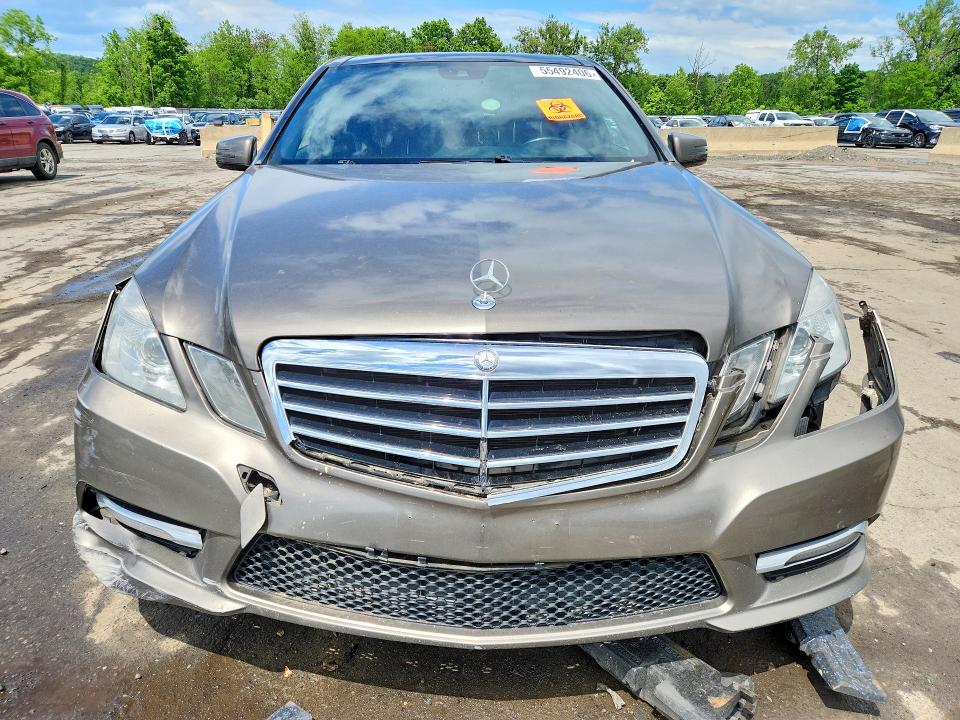 2012 Mercedes-benz E-klasse VIN WDDHF8JB7CA535105 COPART salvage auction — WATER/FLOOD, Ny - Mv-907A Salvage Certificate, sold $950 on 2026-07-02 (photo 5)