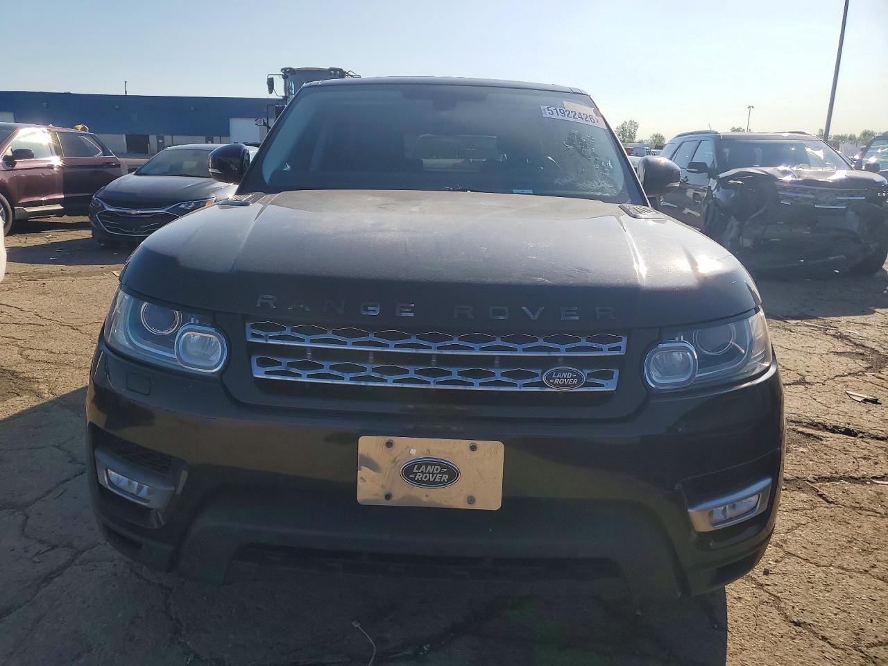 2016 Land Rover Range Rover Sport VIN SALWR2VF3GA640063 COPART salvage auction — Side, MI - CERTIFICATE OF TITLE, sold $4,400 on 2026-07-02 (photo 5)