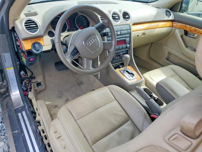 2007 Audi A4 VIN WAUDF48H27K029867 COPART salvage auction — MINOR DENT/SCRATCHES, Ma - Cert Of Title-Reconstrctd Coll, sold $575 on 2026-07-29 (photo 8)