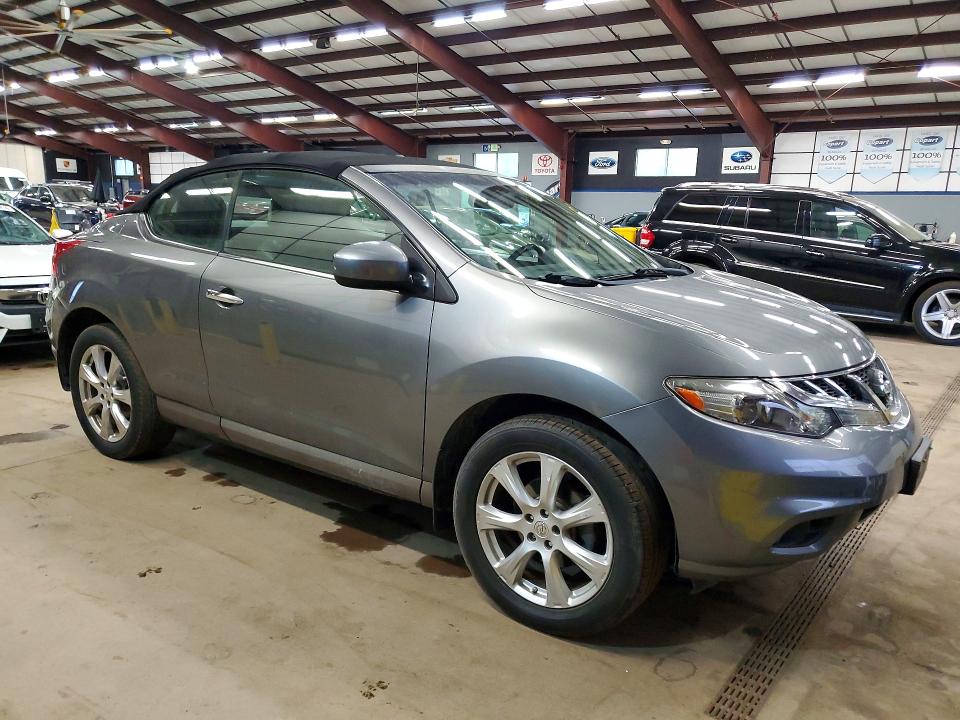 2014 Nissan Murano VIN JN8AZ1FY7EW300978 COPART salvage auction — FRONT END, Fl - Certificate Of Title, sold $3,550 on 2026-07-10 (photo 4)