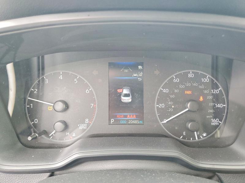 2024 Toyota Corolla VIN JTDB4MEEXRJ014648 COPART salvage auction — SIDE, CA - SALVAGE CERTIFICATE, sold $5,700 on 2026-07-24 (photo 9)