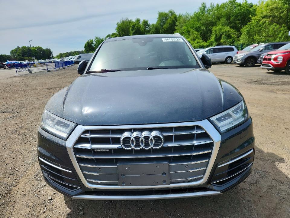 2018 Audi Q5 VIN WA1BNAFY1J2095018 COPART salvage auction — WATER/FLOOD, Co - Salvage, Flood, sold $7,000 on 2026-07-09 (photo 5)