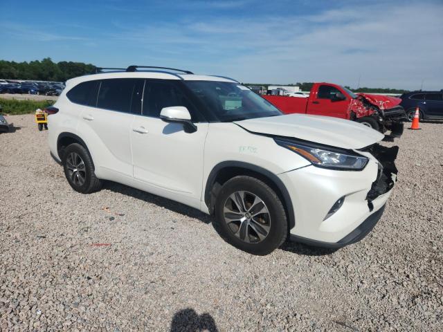2020 Toyota Highlander VIN 5TDHZRAH9LS512617 COPART salvage auction — FRONT END, Nc - Salvage Certificate Of Title, sold $15,300 on 2026-07-07 (photo 4)
