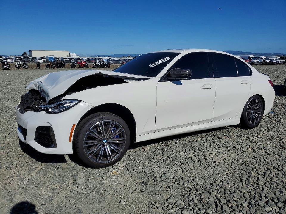 2020 BMW VIN WBA5U7C07LFH32979 COPART salvage auction — FRONT END, Ca - Salvage Certificate, sold $15,300 on 2026-07-02 (photo 1)
