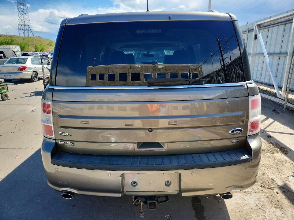 2014 Ford Flex VIN 2FMHK6C88EBD12960 COPART salvage auction — FRONT END, Co - Public - Salvage Title, sold $750 on 2026-07-08 (photo 6)