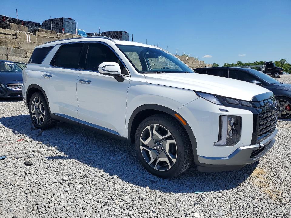 2025 Hyundai Palisade VIN KM8R4DGE3SU839619 COPART salvage auction — SIDE, Id - Salvage Certificate Of Title, sold $17,200 on 2026-07-31 (photo 4)