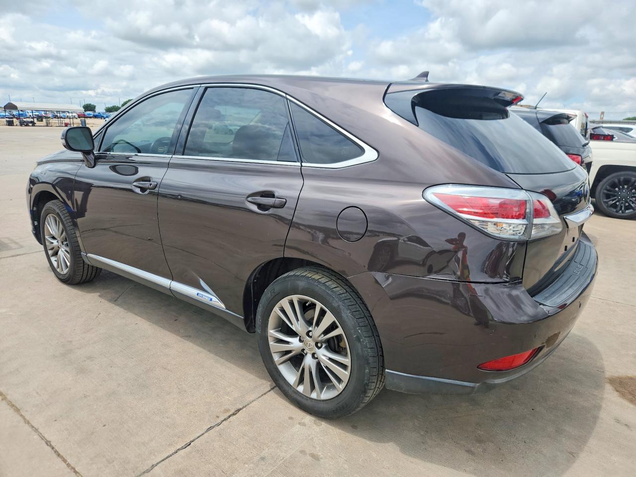 2013 Lexus RX 450h VIN JTJZB1BA5D2006588 COPART salvage auction — Hail, TX - CERTIFICATE OF TITLE, sold $3,400 on 2026-07-02 (photo 2)