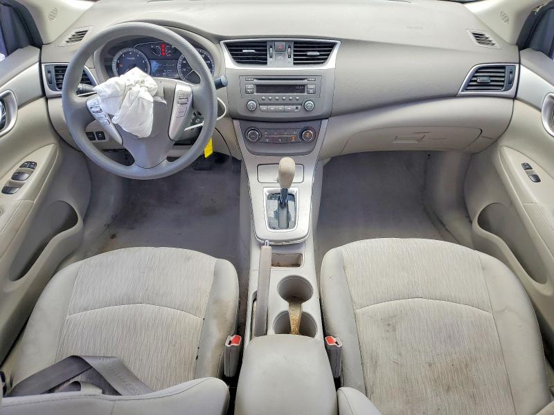 2014 Nissan Sentra VIN 3N1AB7AP8EY304129 COPART salvage auction — FRONT END, Tx - Salvage Vehicle Title, sold $450 on 2026-07-09 (photo 8)