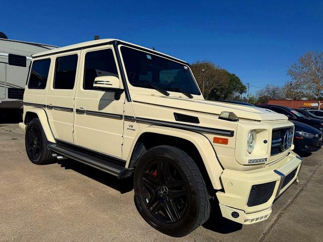 2015 Mercedes-benz G-class VIN WDCYC7DF9FX234021 COPART salvage auction — MINOR DENT/SCRATCHES, TX - CERT OF TITLE-REBUILT SALVAGE (P), sold $44,000 on 2026-07-17 (photo 1)