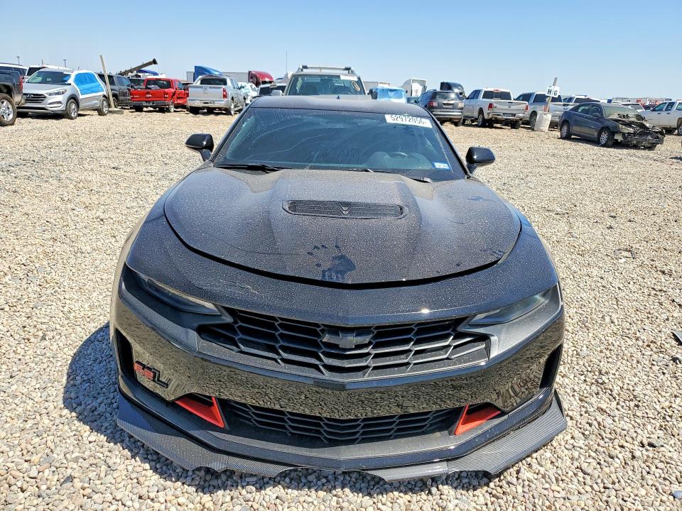 2021 Chevrolet Camaro VIN 1G1FF1R79M0124216 COPART salvage auction — FRONT END, Tx - Salvage Vehicle Title, sold $9,000 on 2026-07-28 (photo 5)