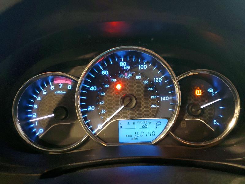 2016 Toyota Corolla VIN 5YFBURHE9GP412385 COPART salvage auction — FRONT END, Mo - Salvage Certificate Of Title, sold $2,900 on 2026-07-21 (photo 9)