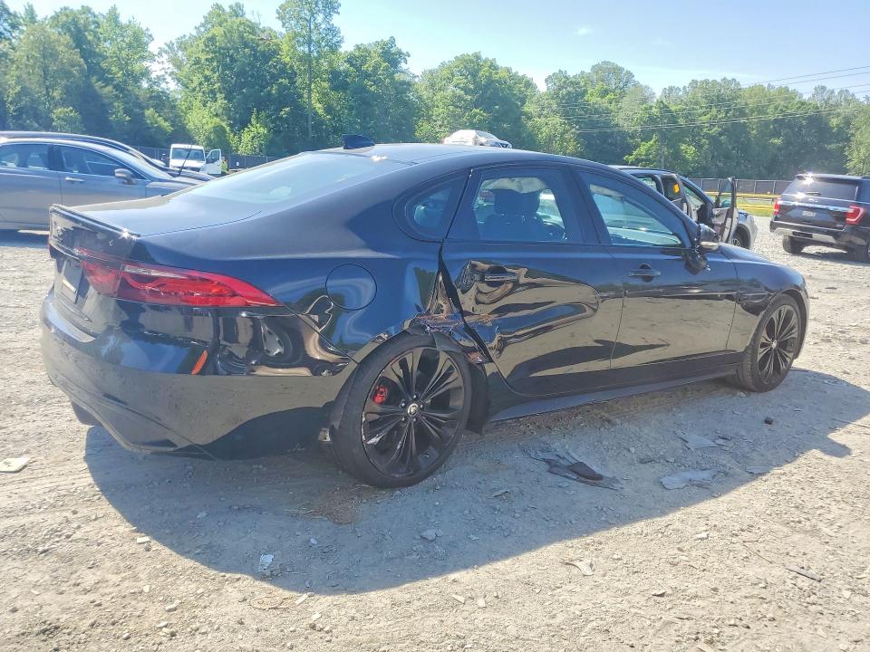 2024 Jaguar Xf VIN SAJBL4GX4RCY96164 COPART salvage auction — SIDE, Md - Cert Of Salvage < 75% Damage, sold $12,700 on 2026-07-10 (photo 3)