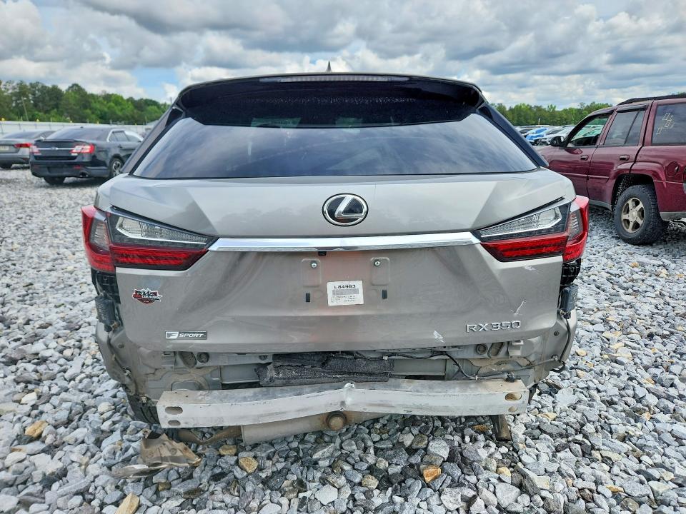 2019 Lexus Rx VIN 2T2ZZMCA0KC125612 COPART salvage auction — FRONT END, Ga - Cert Of Title-Salvage, sold $12,300 on 2026-07-28 (photo 6)