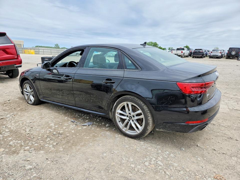 2017 Audi A4 VIN WAUDNAF47HN046830 COPART salvage auction — UNDERCARRIAGE, In - Certificate Of Title, sold $4,600 on 2026-07-28 (photo 2)