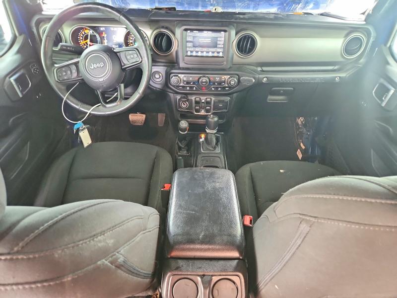 2018 Jeep Wrangler / VIN 1C4HJXDN9JW206253 COPART salvage auction — FRONT END, GA - CERT OF TITLE-SALVAGE, sold $8,300 on 2026-07-28 (photo 8)