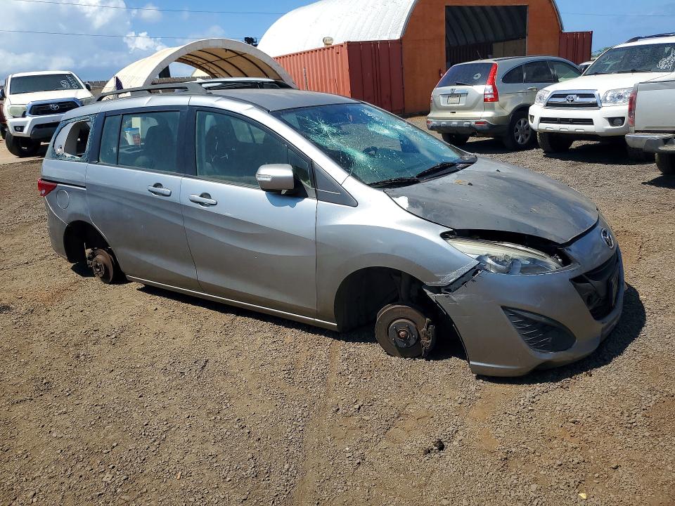 2014 Mazda VIN JM1CW2BL5E0164561 COPART salvage auction — VANDALISM, Hi - Certificate Of Salvage, sold $1 on 2026-07-20 (photo 4)