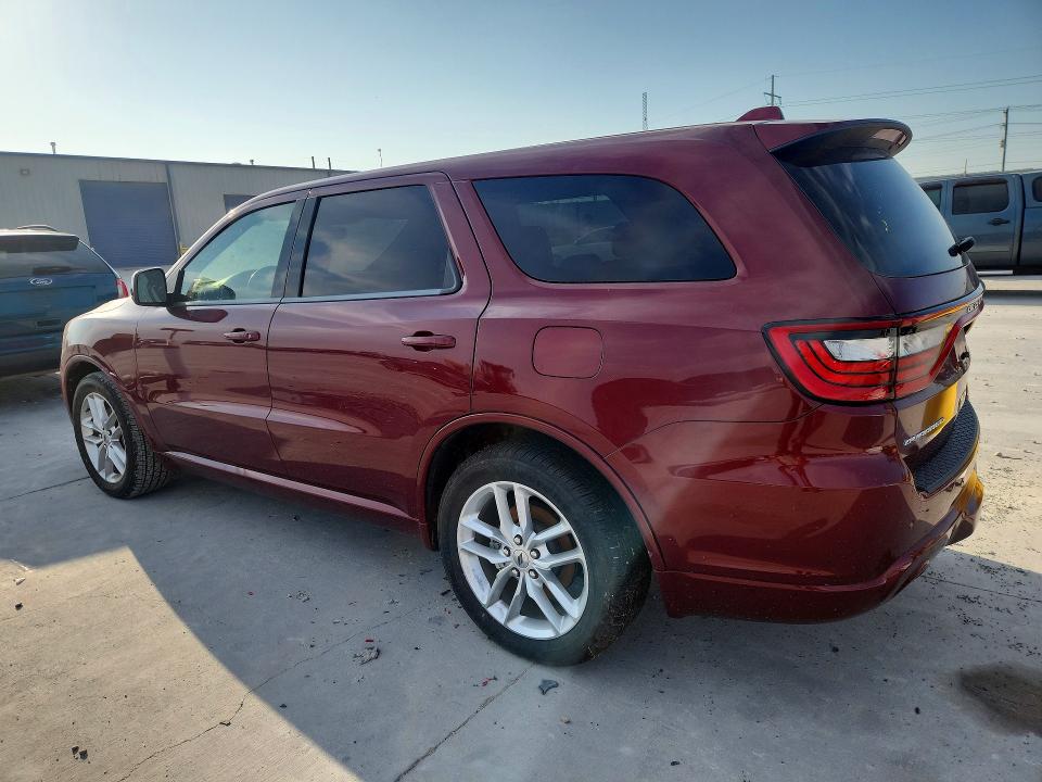 2022 Dodge Durango VIN 1C4RDHDG7NC130770 COPART salvage auction — VANDALISM, Ga - Clean Title With Theft History, sold $15,000 on 2026-07-02 (photo 2)