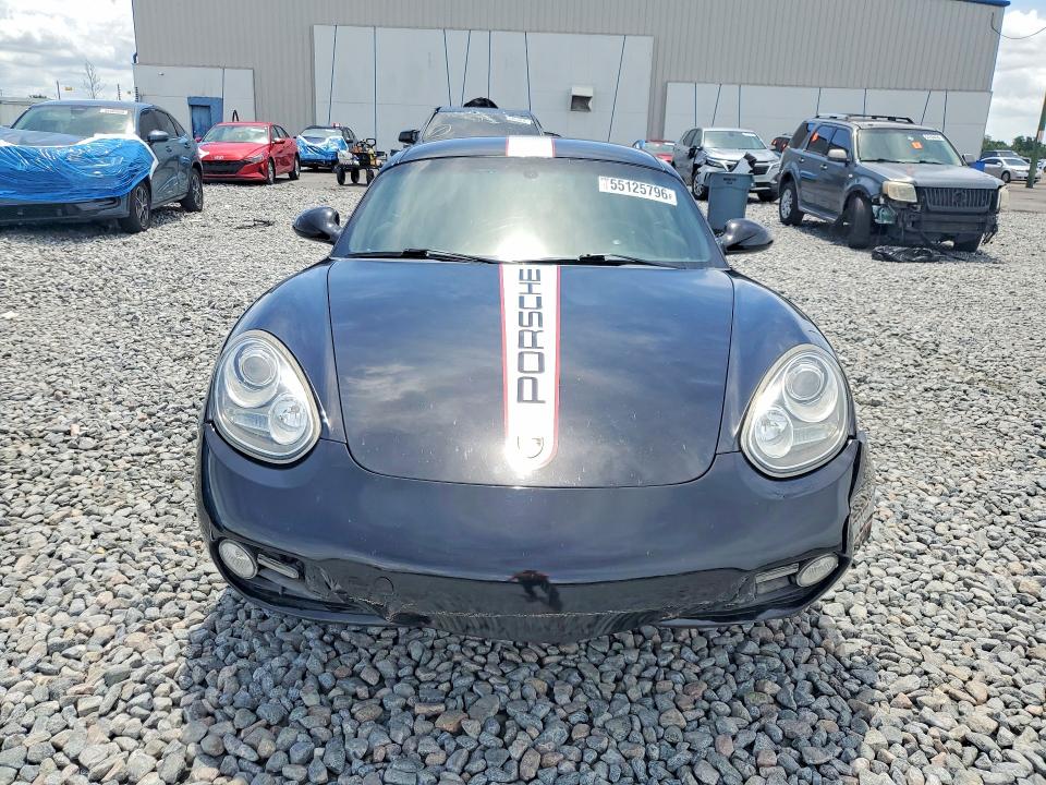 2009 Porsche Cayman VIN WP0AA29849U760749 COPART salvage auction — FRONT END, FL - CERT OF TITLE SLVG REBUILDABLE, sold $3,600 on 2026-07-27 (photo 5)