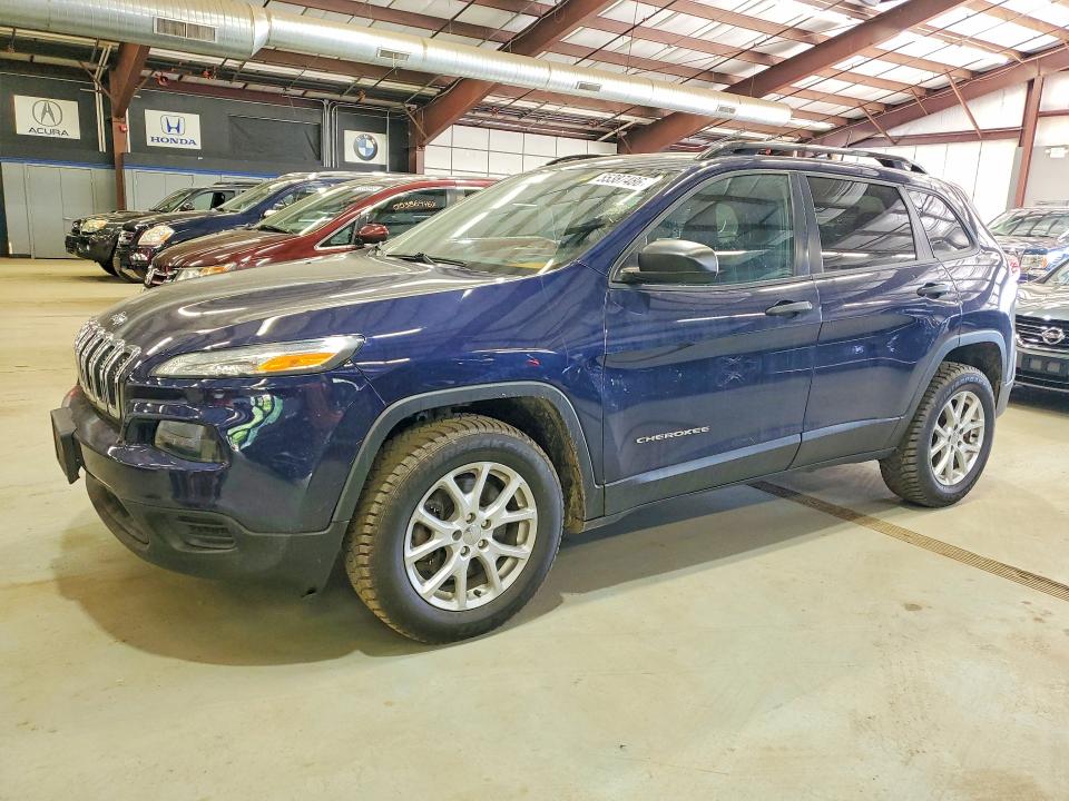 2016 Jeep Cherokee VIN 1C4PJMAS1GW252043 COPART salvage auction — MINOR DENT/SCRATCHES, Wv - Certificate Of Title, sold $1,950 on 2026-07-10 (photo 1)