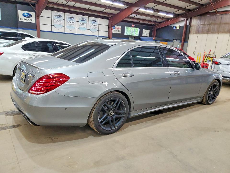 2015 Mercedes-benz S class VIN WDDUG8FB6FA145301 COPART salvage auction — MINOR DENT/SCRATCHES, VA - CERTIFICATE OF TITLE, sold $10,300 on 2026-07-27 (photo 3)