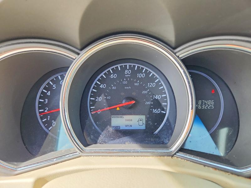 2012 Nissan Murano VIN JN8AZ1MWXCW223778 COPART salvage auction — SIDE, CO - PUBLIC - SALVAGE TITLE, sold $1,700 on 2026-08-03 (photo 9)