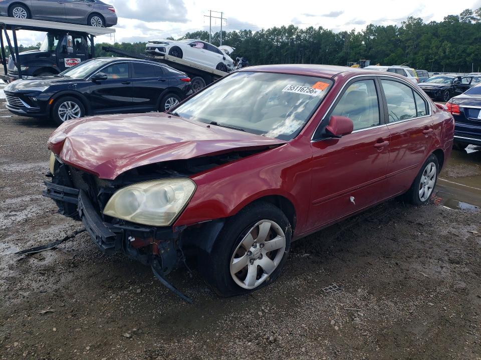 2008 Kia Optima VIN KNAGE123385259199 COPART salvage auction — FRONT END, Ks - Non Public Clean Title, sold $250 on 2026-07-10 (photo 1)
