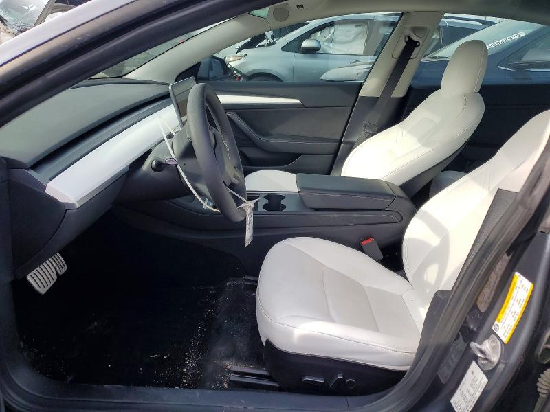 2022 Tesla Model 3 VIN 5YJ3E1EC3NF247917 COPART salvage auction — REAR END, Il - Salvage Certificate, sold $8,800 on 2026-07-07 (photo 7)