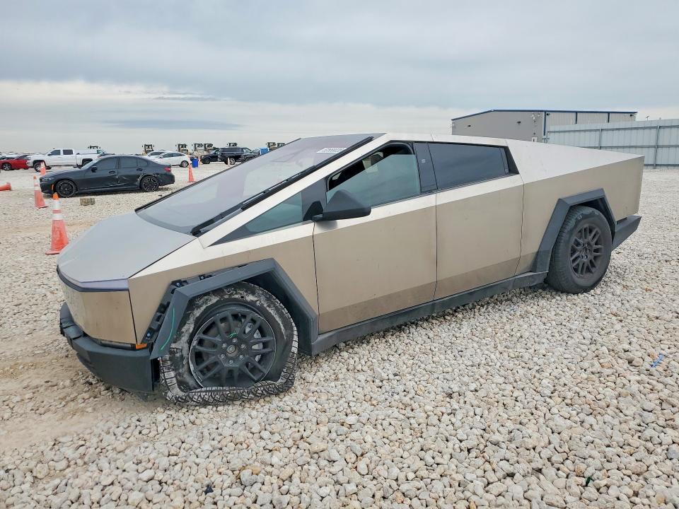 2025 Tesla VIN 7G2CEHED3SA081373 COPART salvage auction — FRONT END, Tx - Salvage Vehicle Title, sold $27,500 on 2026-07-23 (photo 1)
