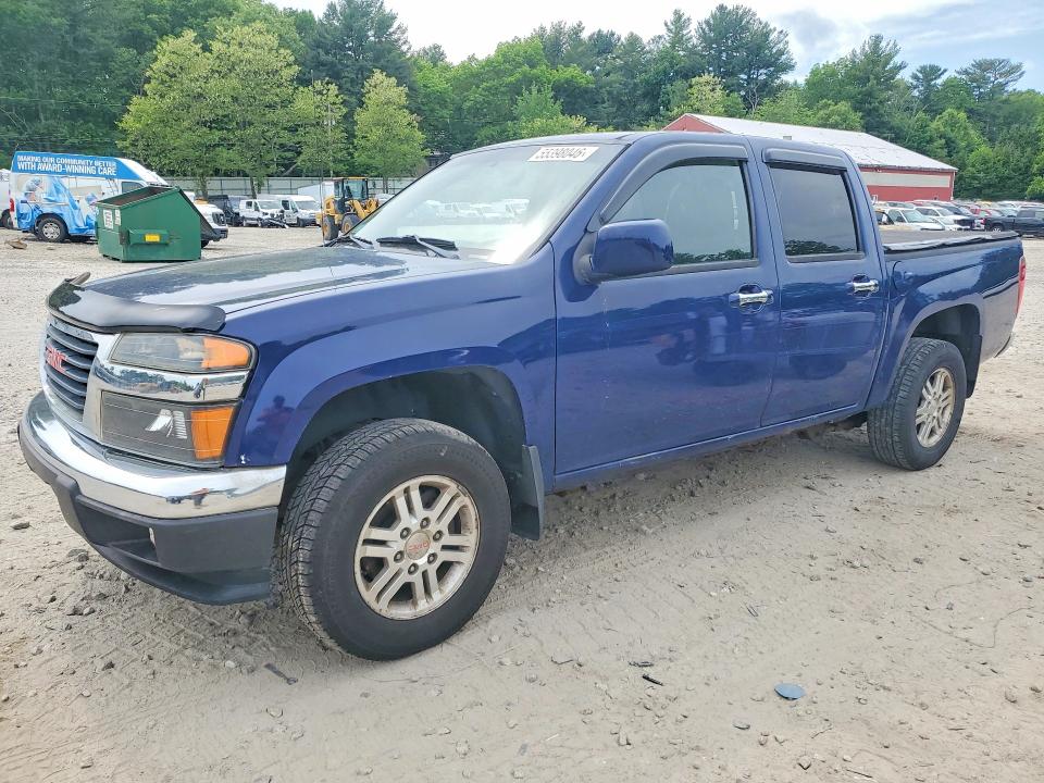 2011 Gmc Canyon VIN 1GTH6MFE0B8117013 COPART salvage auction — FRAME DAMAGE, Ma - Certificate Of Title, sold $700 on 2026-07-09 (photo 1)