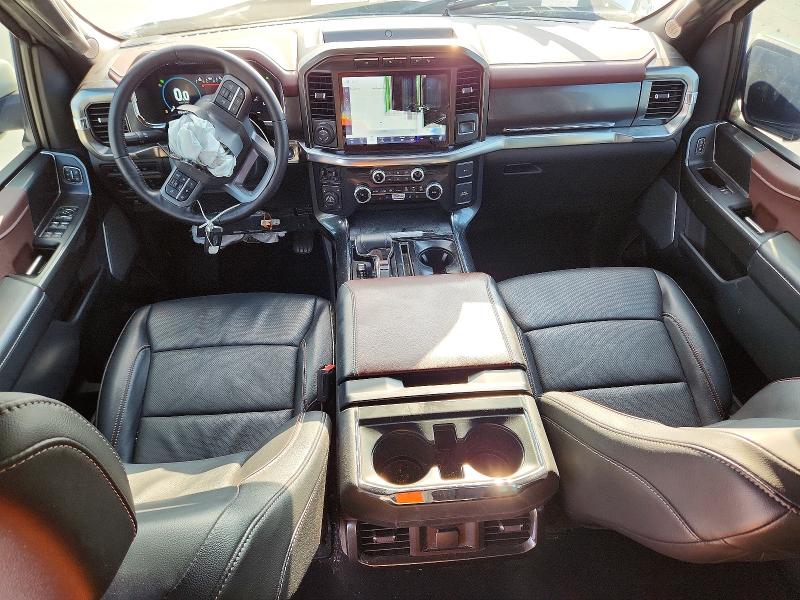 2023 Ford F-150 VIN 1FTFW1E80PFB58603 COPART salvage auction — FRONT END, Tx - Salvage Vehicle Title, sold $10,500 on 2026-07-31 (photo 8)