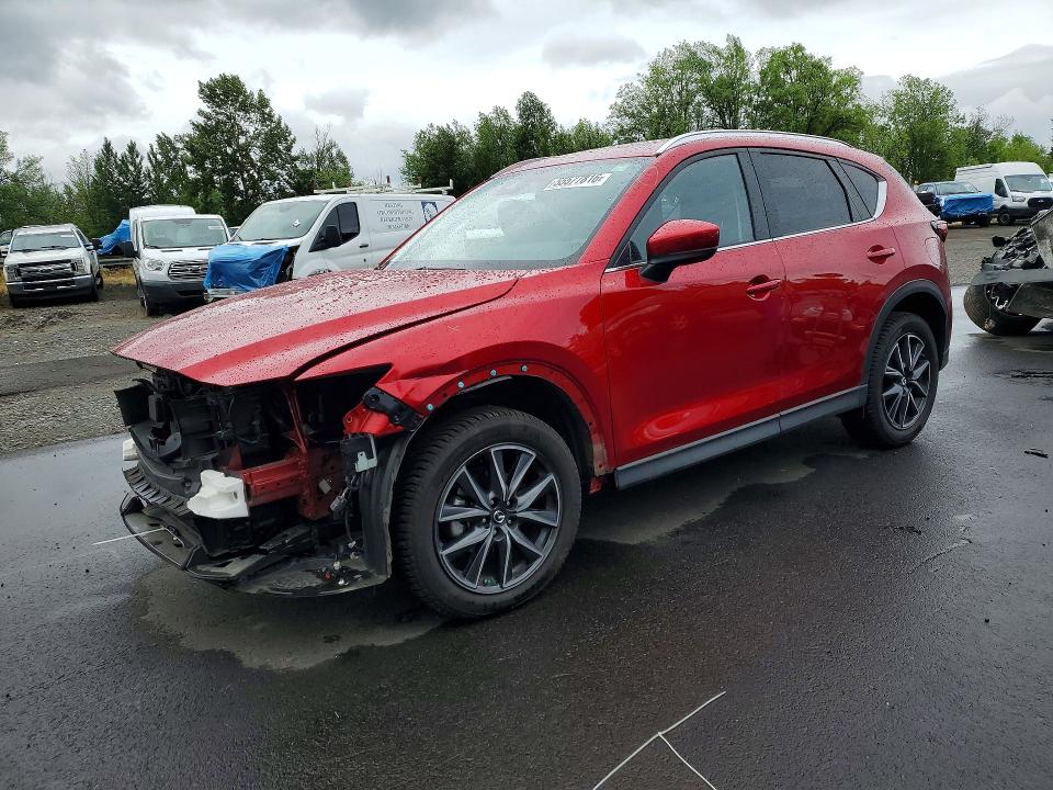 2018 Mazda Cx-5 VIN JM3KFBCM3J0311724 COPART salvage auction — FRONT END, Or - Salvage Title Certificate, sold $6,000 on 2026-07-06 (photo 1)