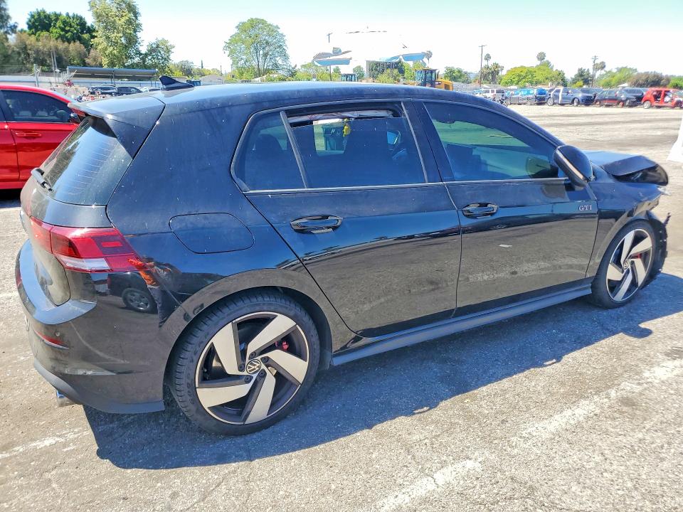 2025 Volkswagen Gti VIN WVWLA7CD6SW228974 COPART salvage auction — FRONT END, CA - SALVAGE CERTIFICATE, sold $4,650 on 2026-09-04 (photo 3)