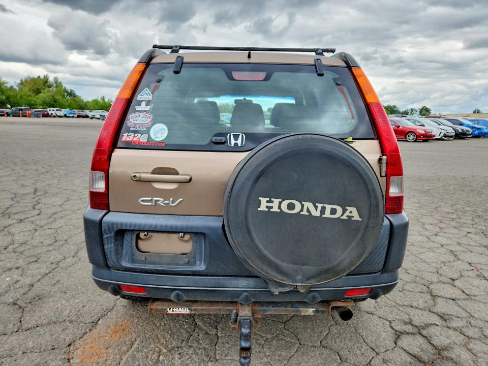 2003 Honda Cr-v VIN JHLRD77553C026847 COPART salvage auction — FRONT END, Or - Salvage Title Certificate, sold $1,900 on 2026-07-13 (photo 6)
