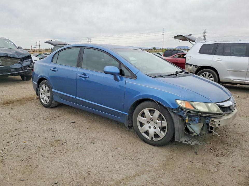 2010 Honda Civic VIN 19XFA1F57AE057546 COPART salvage auction — UNDERCARRIAGE, Id - Salvage Certificate Of Title, sold $550 on 2026-07-24 (photo 4)