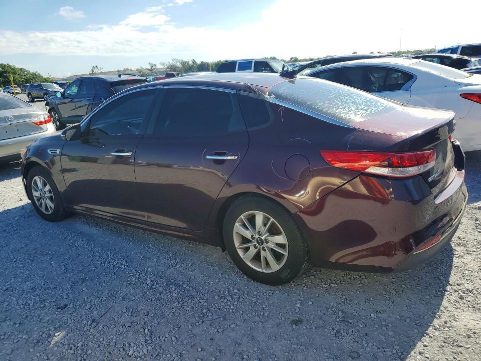 2018 Kia VIN 5XXGT4L32JG214958 COPART salvage auction — REAR END, Fl - Cert Of Title Slvg Rebuildable, sold $1,850 on 2026-07-31 (photo 2)