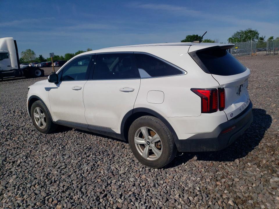 2022 Kia Sorento VIN 5XYRG4LC6NG162619 COPART salvage auction — REAR END, In - Cert Of Title-Salvage Title, sold $7,300 on 2026-07-28 (photo 2)