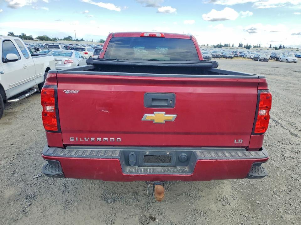 2019 Chevrolet Silverado VIN 2GCVKPEC2K1199653 COPART salvage auction — FRONT END, Mt - Dis/Dlr/Exp Only Clean Title, sold $7,000 on 2026-07-02 (photo 6)