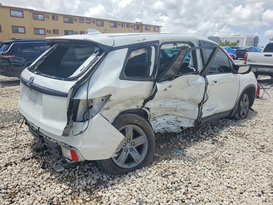 2020 Honda Passport VIN 5FNYF7H59LB003317 COPART salvage auction — SIDE, Fl - Certificate Of Destruction, sold $2,200 on 2026-07-03 (photo 3)