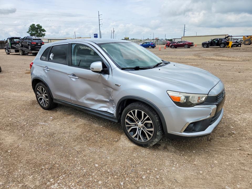 2017 Mitsubishi VIN JA4AP3AU2HZ041914 COPART salvage auction — SIDE, Tx - Salvage Vehicle Title, sold $2,150 on 2026-07-22 (photo 4)