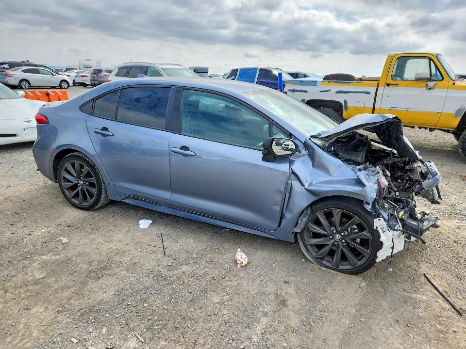 2024 Toyota Corolla VIN 5YFS4MCE2RP208640 COPART salvage auction — FRONT END, Ca - Salvage Certificate, sold $125 on 2026-07-21 (photo 4)