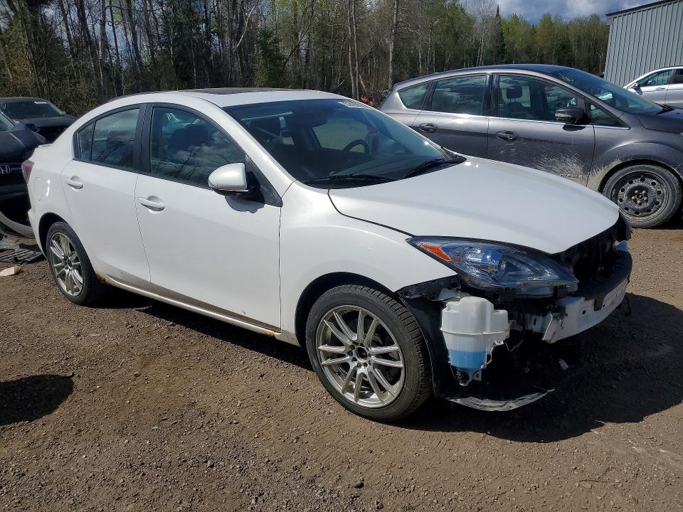 2010 Mazda 3 VIN JM1BL1S50A1291853 COPART salvage auction — FRONT END, ON - PERMIT SALVAGE, sold $400 on 2026-07-16 (photo 4)