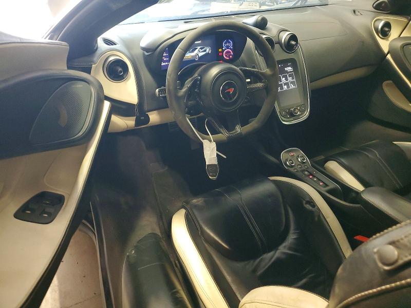 2016 Mclaren 570s VIN SBM13DAA7GW000196 COPART salvage auction — REAR END, Tx - Salvage Vehicle Title, sold $60,500 on 2026-07-30 (photo 8)