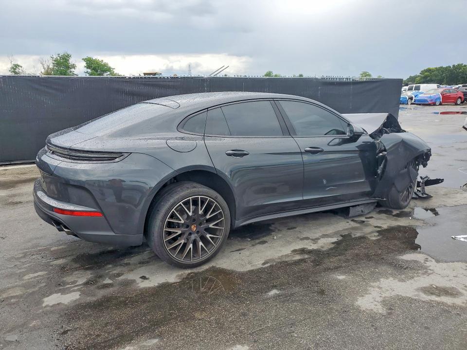 2025 Porsche Panamera VIN WP0AA2YA7SL011380 COPART salvage auction — FRONT END, Fl - Cert Of Title Slvg Rebuildable, sold $31,000 on 2026-07-30 (photo 3)