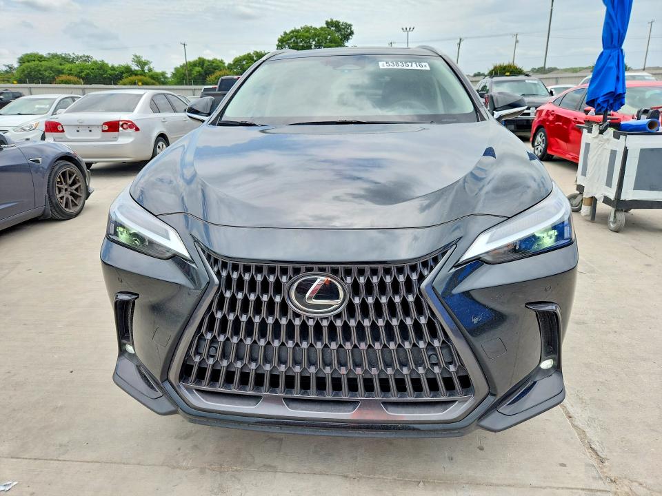 2025 Lexus Nx VIN JTJGKCEZXS5024634 COPART salvage auction — SIDE, Tx - Salvage Vehicle Title, sold $25,500 on 2026-07-09 (photo 5)