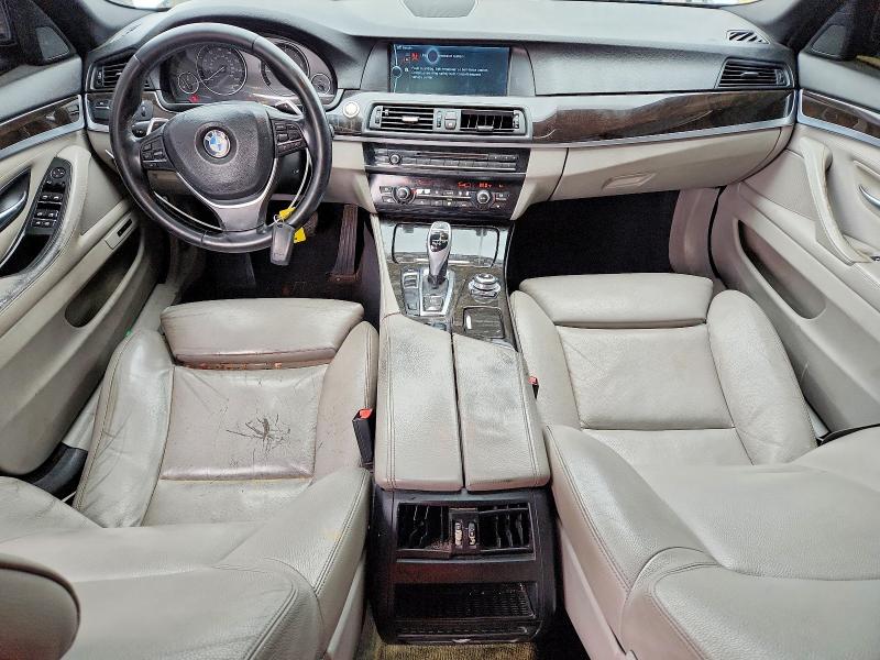 2011 BMW 5 series VIN WBAFR1C5XBC743471 COPART salvage auction — REAR END, Va - Cert Of Title-Salvage History, sold $875 on 2026-07-07 (photo 8)
