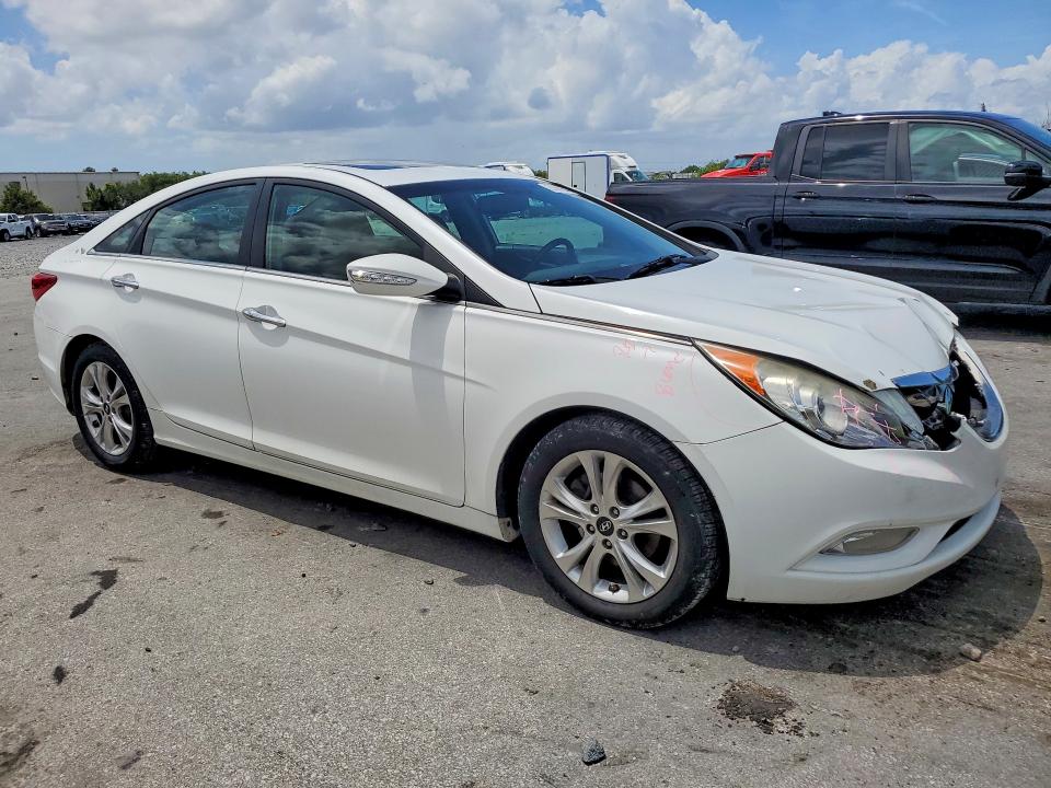 2013 Hyundai Sonata VIN 5NPEC4AC1DH694395 COPART salvage auction — FRONT END, Fl - Cert Of Title Slvg Rebuildable, sold $725 on 2026-07-14 (photo 4)